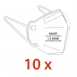 Preview: KINGFA - Atemschutzmaske FFP2 NR D, 10 Stück (A10127)